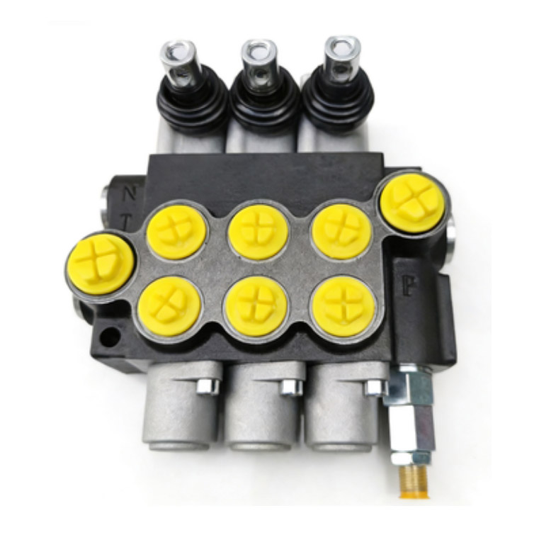 P40 Series 1-8 Sections Manual Operated Hydraulic Monoblock Directional