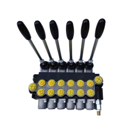 Hydraulic 1-7 Section Control Valve Operated by Joystick
