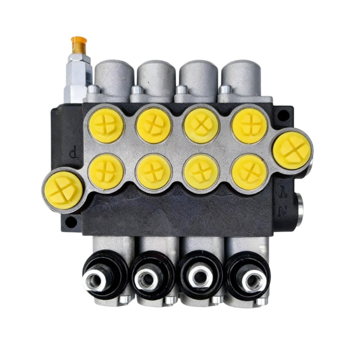 P40 Series 1-8 Sections Manual Operated Hydraulic Monoblock Directional
